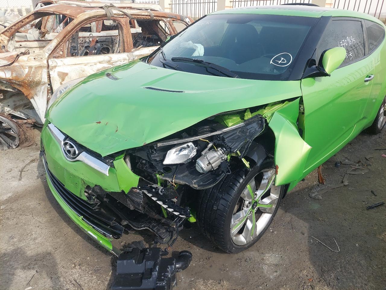 KMHTC61CXFU196610 - 2015 Hyundai Veloster - #47709695