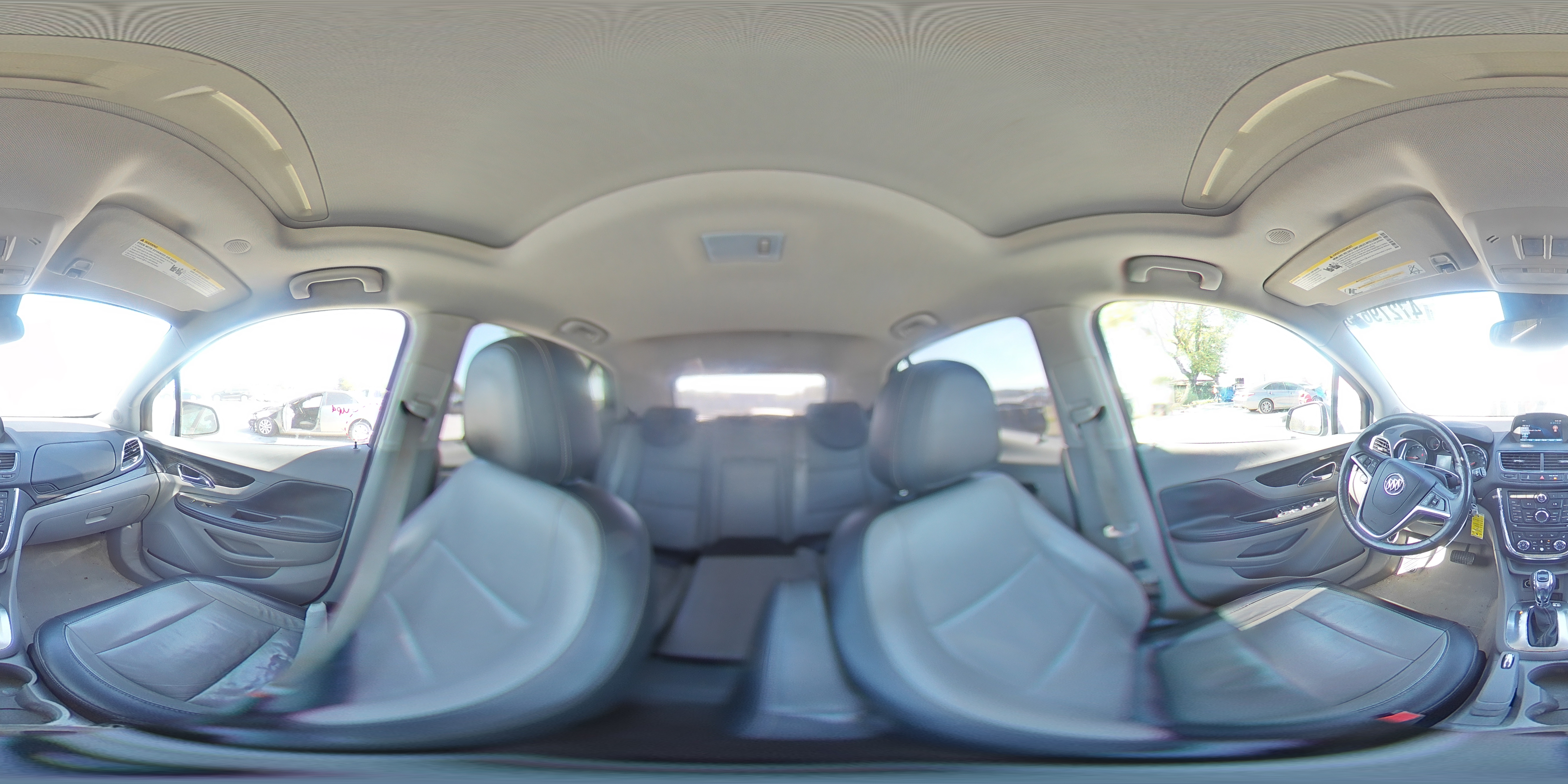 2015 BUICK ENCORE with REAR END damage, VIN KL4CJCSB4FB120904