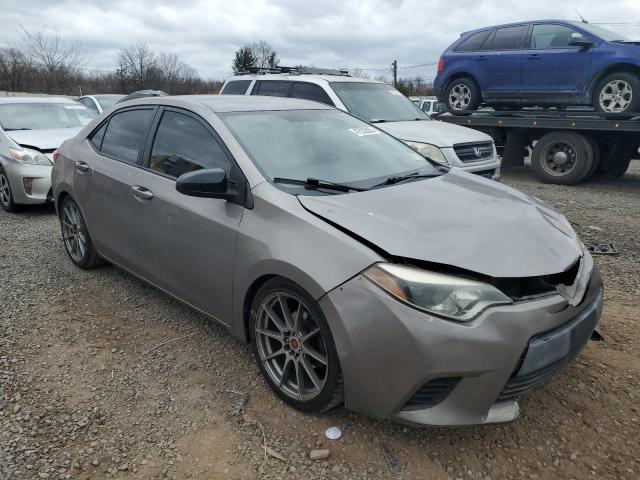  TOYOTA COROLLA 2016 Серый