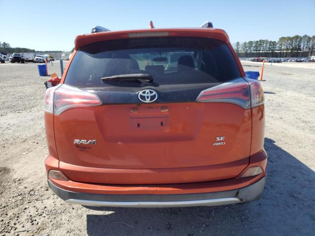  TOYOTA RAV4 2016 Pomarańczowy
