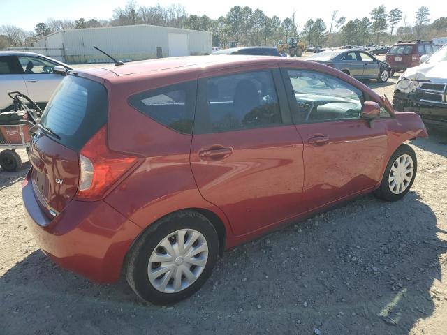  NISSAN VERSA 2014 Czerwony