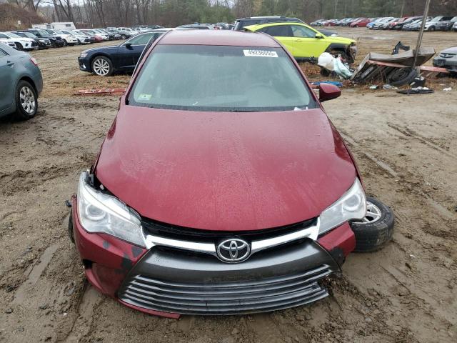 TOYOTA CAMRY 2017 Red