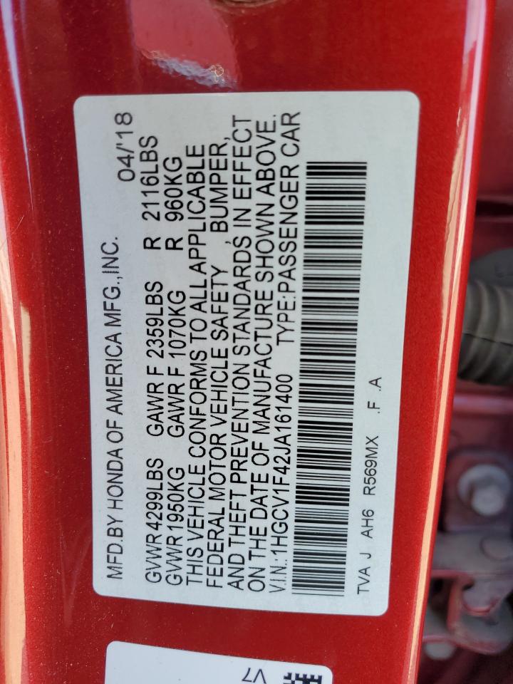 2018 Honda Accord - Image 12