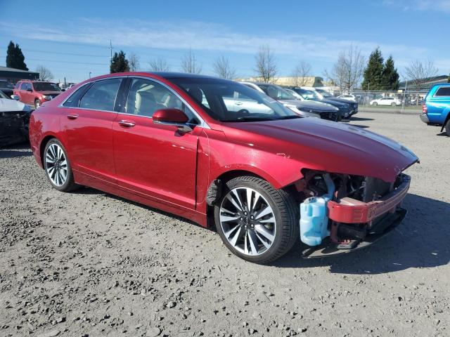  LINCOLN MKZ 2017 Czerwony