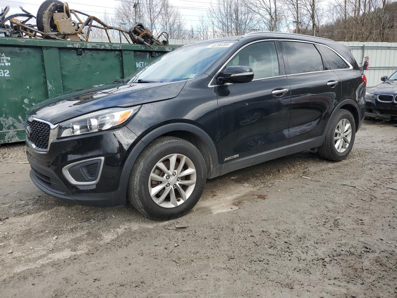 2016 Kia Sorento Lx zu verkaufen in Hurricane, WV - Side