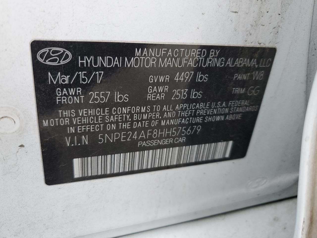 2017 Hyundai Sonata - Image 12