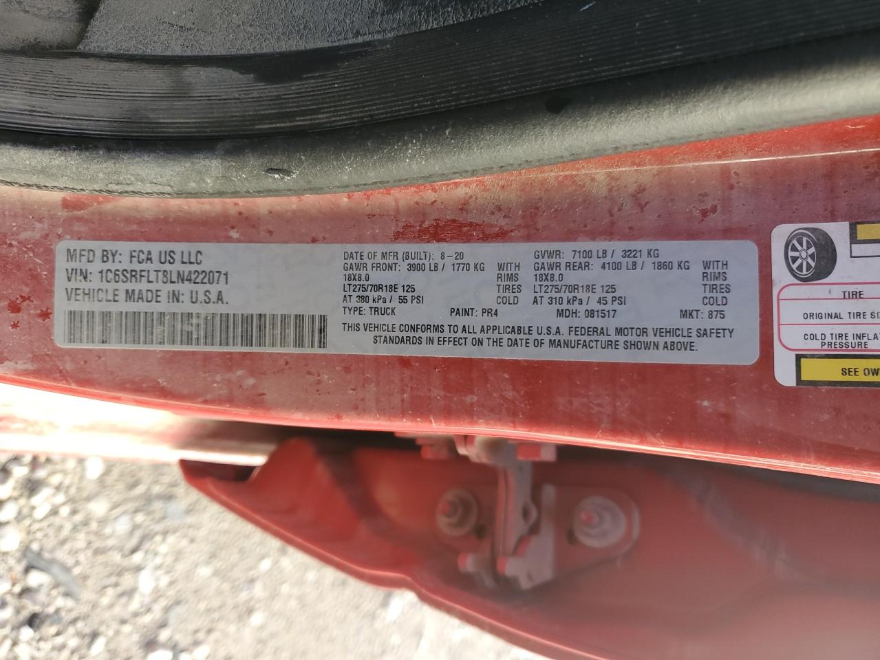 2020 RAM 1500 - Image 13