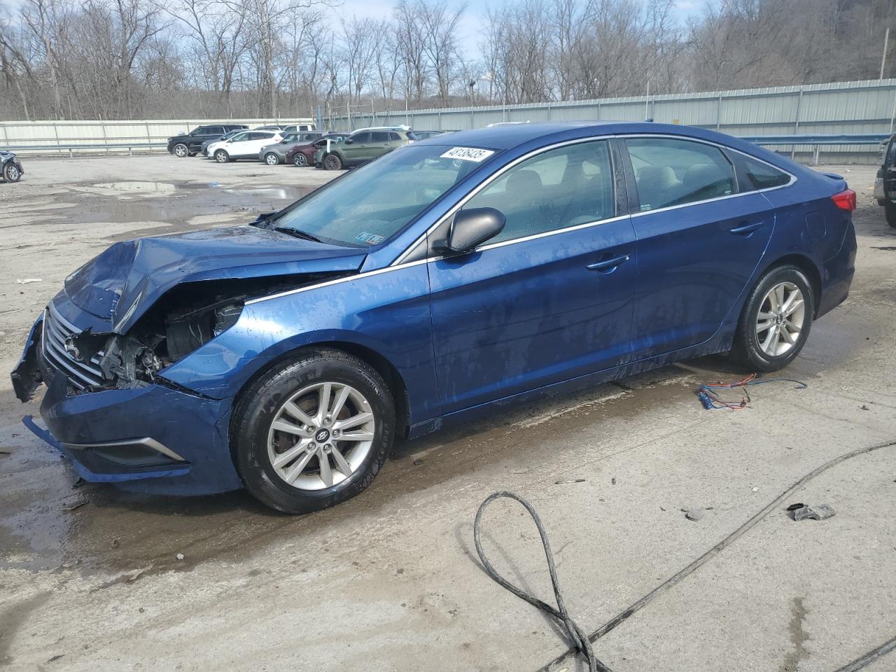 2016 Hyundai Sonata Se للبيع في Ellwood City، PA - Front End