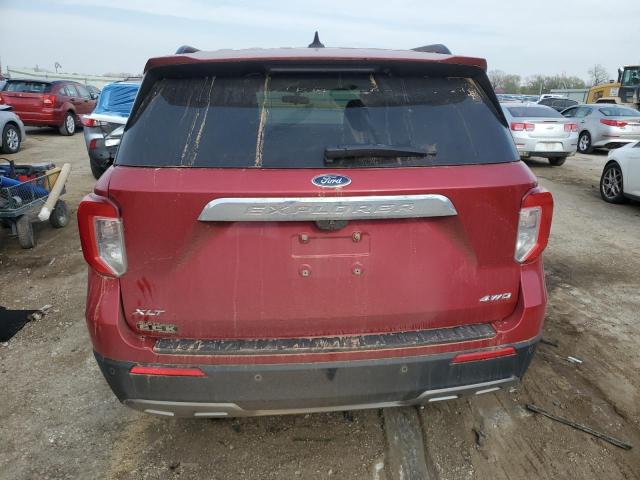  FORD EXPLORER 2022 Czerwony