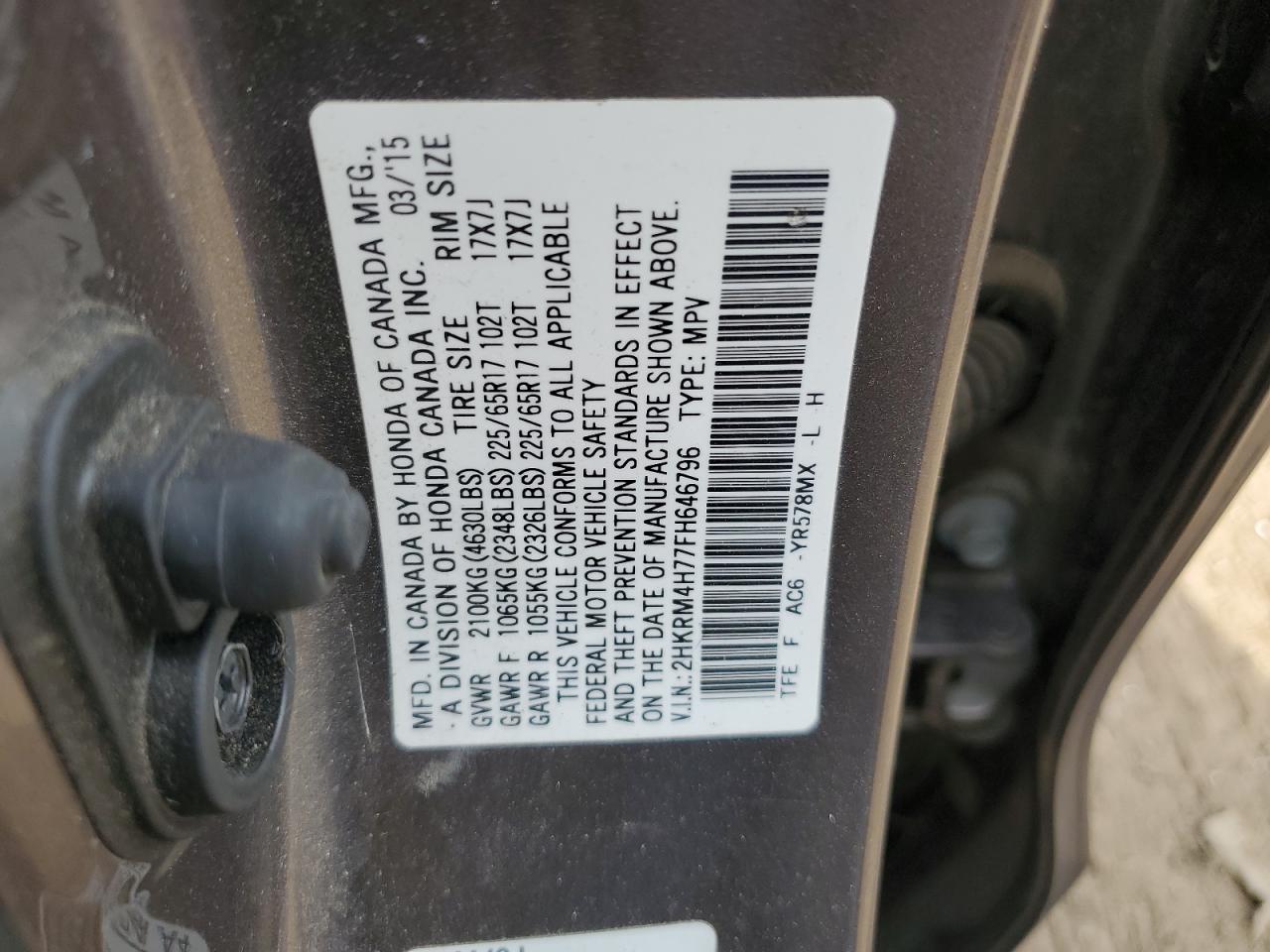 2015 Honda CR-V - Image 12