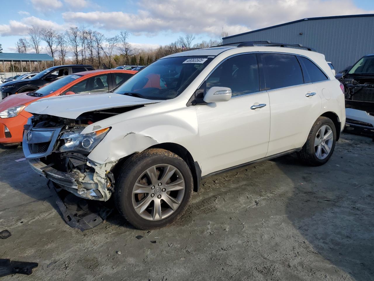 2010 Acura Mdx Advance للبيع في Spartanburg، SC - Front End