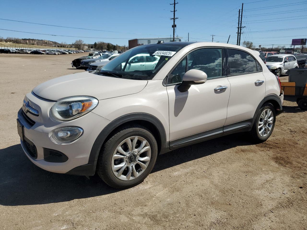 2016 Fiat 500X Easy na sprzedaż w Colorado Springs, CO - Rear End
