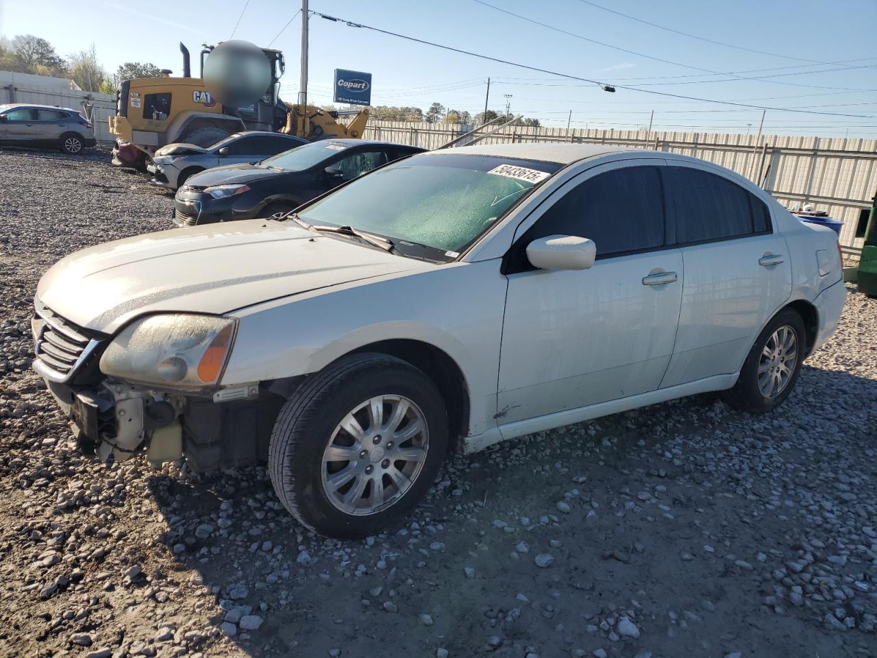 2009 Mitsubishi Galant Es de vânzare în Hueytown, AL - Side