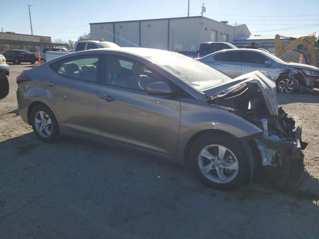 Sedans HYUNDAI ELANTRA 2015 Srebrny