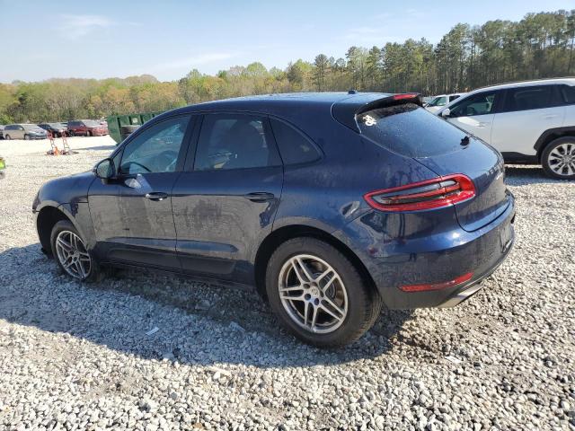  PORSCHE MACAN 2017 Blue