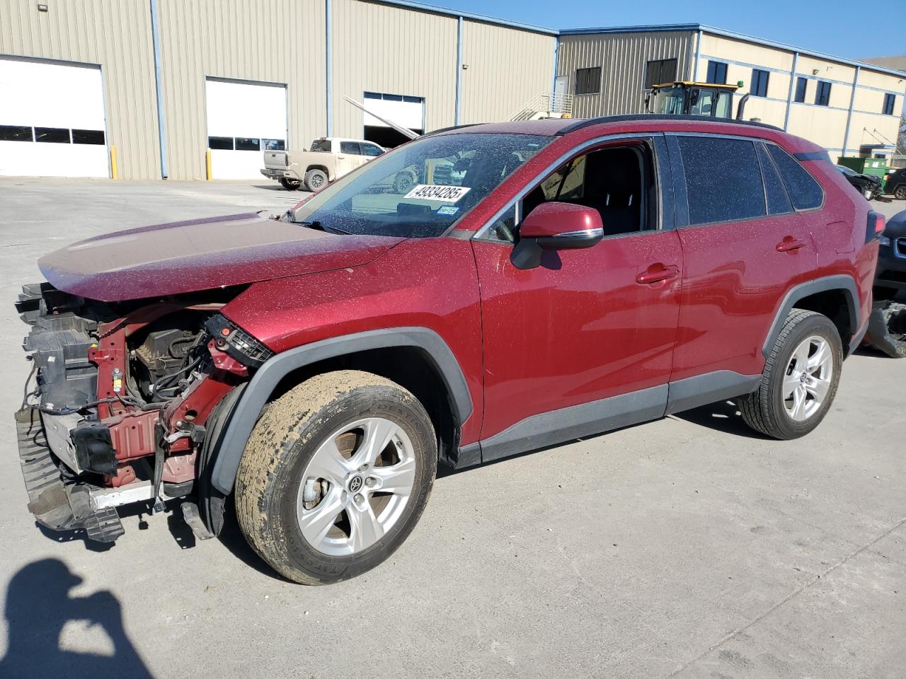 2021 Toyota Rav4 Xle للبيع في Wilmer، TX - Front End