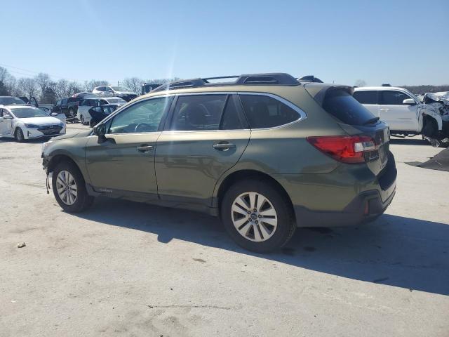  SUBARU OUTBACK 2018 Зеленый
