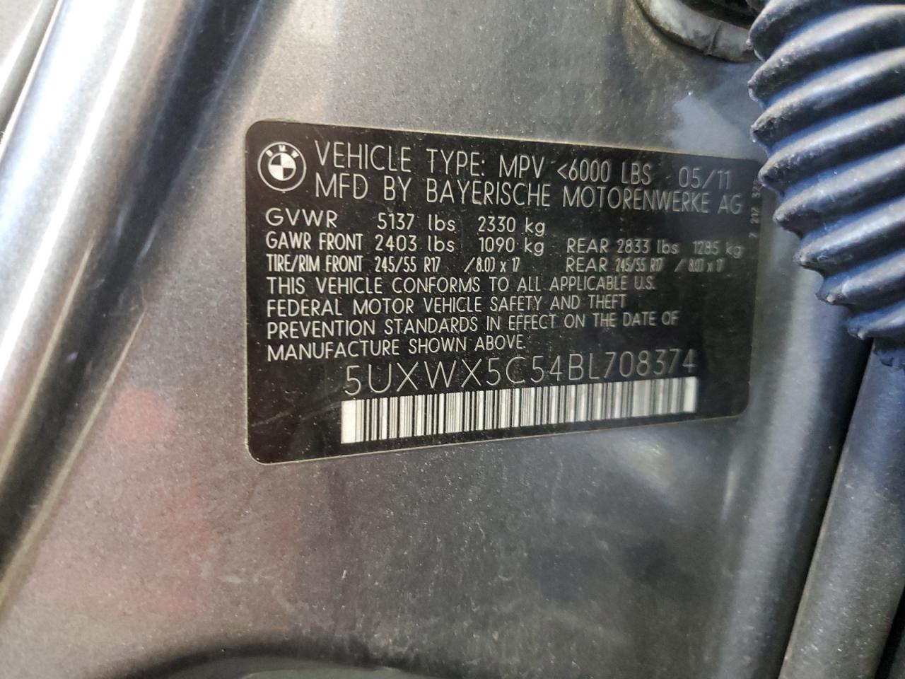 2011 BMW X3 - Image 13