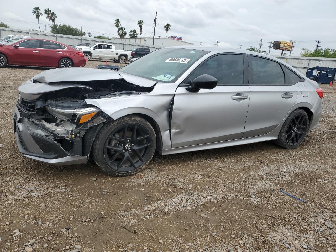 2023 Honda Civic Sport იყიდება Mercedes-ში, TX - Front End