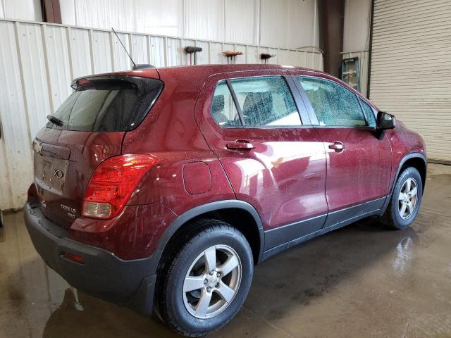  CHEVROLET TRAX 2016 Burgundy