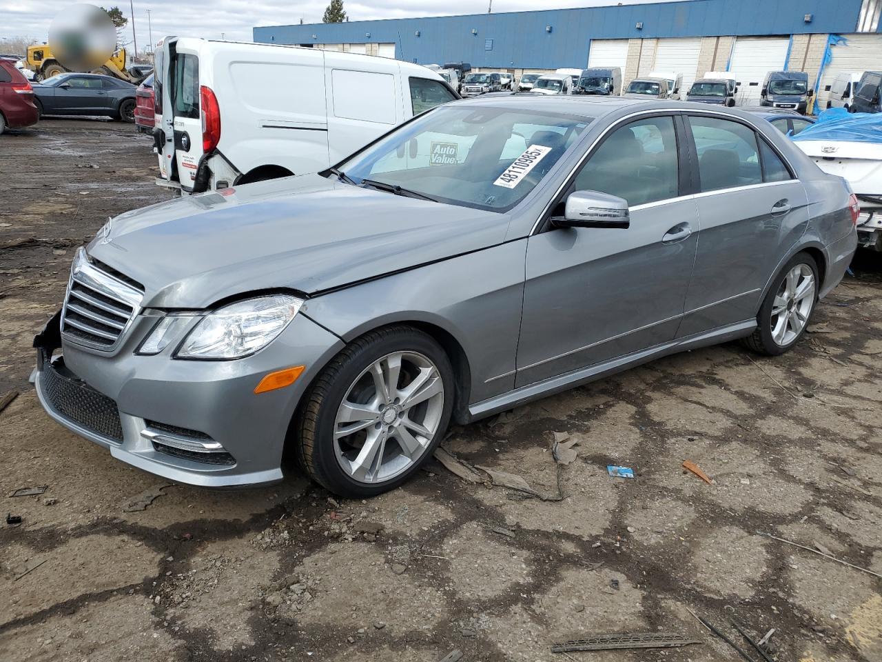 2013 Mercedes-Benz E 350 4Matic на продаже в Woodhaven, MI - Front End