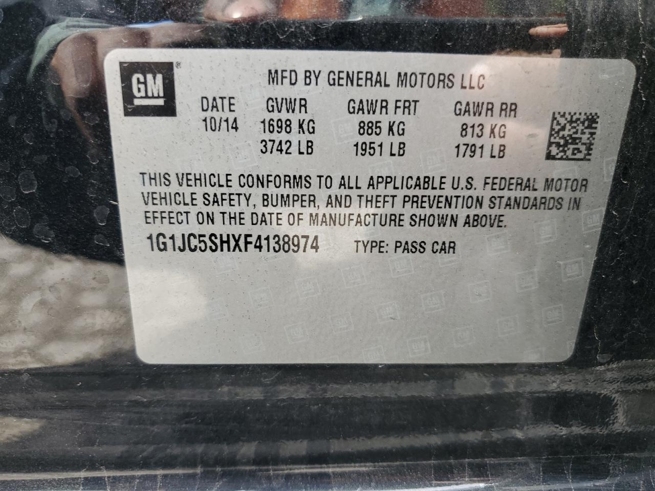 2015 Chevrolet Sonic - Image 12
