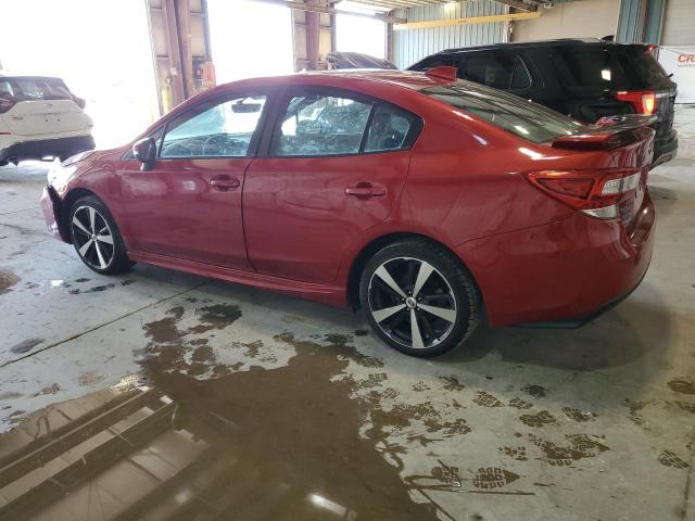  SUBARU IMPREZA 2017 Czerwony