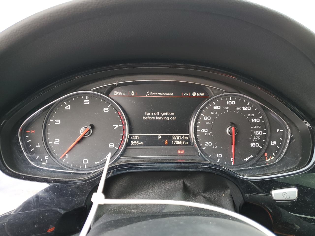 2013 Audi A8 L Quattro VIN: WAURGAFD3DN002222 Lot: 50817355