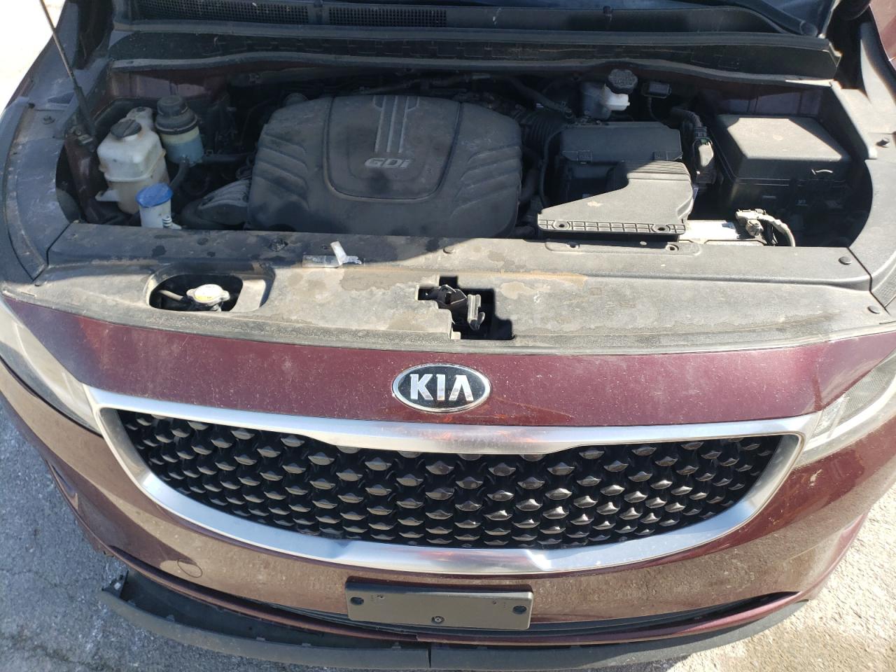 2015 Kia Sedona Lx VIN: KNDMB5C12F6058887 Lot: 49996485