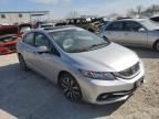 2015 Honda Civic Exl en Venta en Kansas City, KS - Side