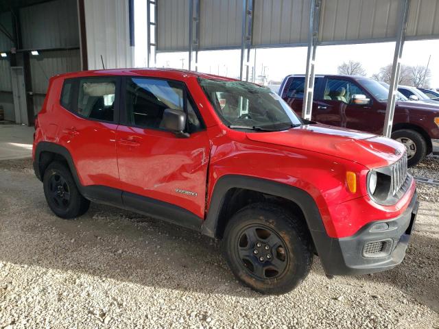  JEEP RENEGADE 2018 Czerwony