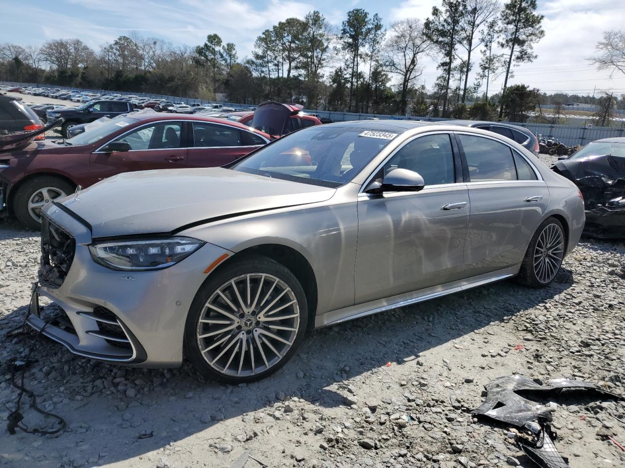 2021 Mercedes-Benz S 580 4Matic للبيع في Byron، GA - Front End