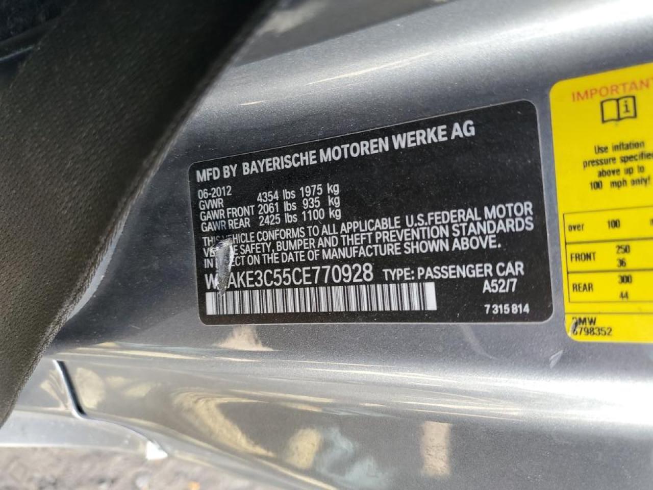 2012 BMW 3er - Image 12