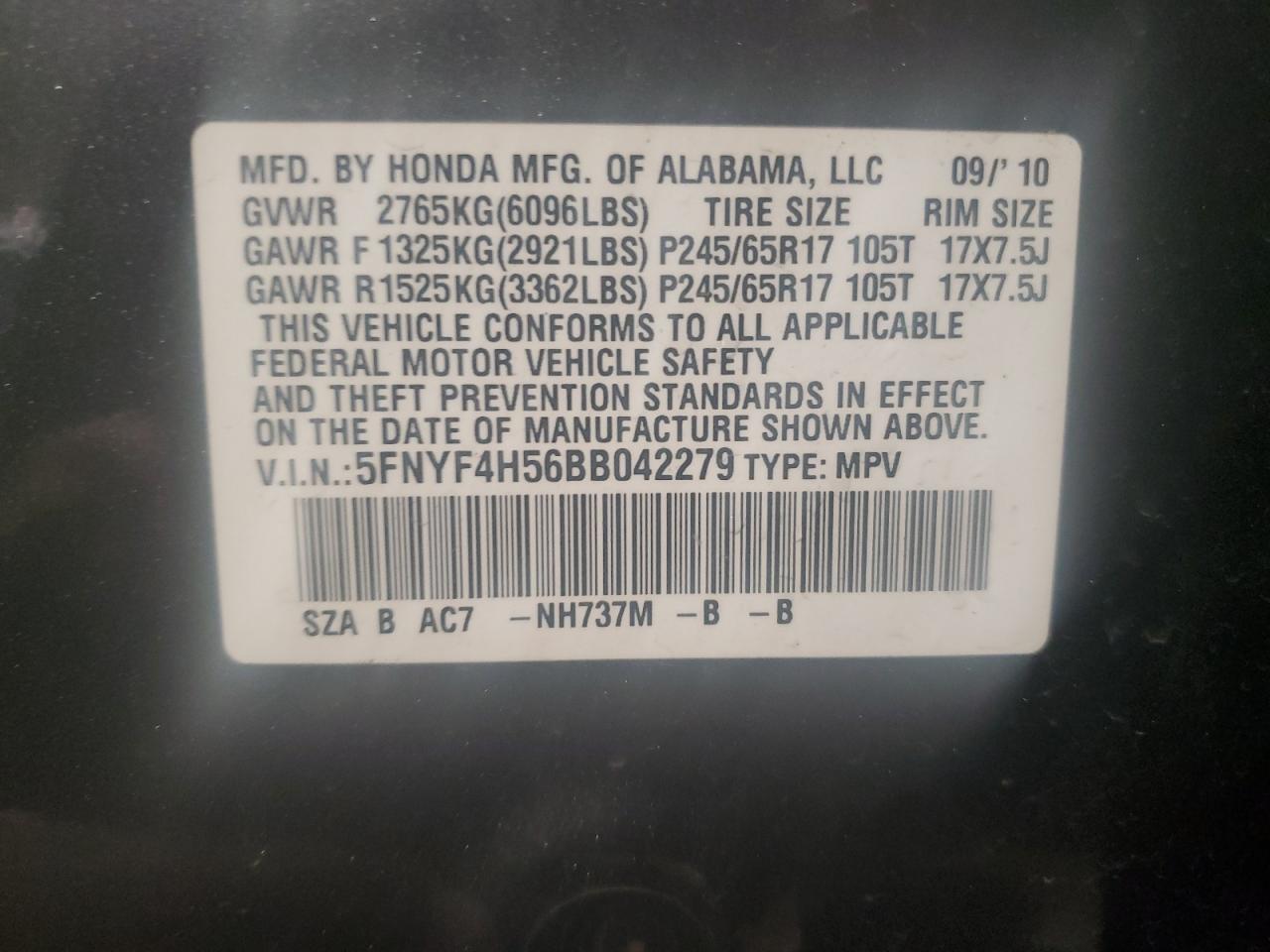2011 Honda Pilot - Image 14