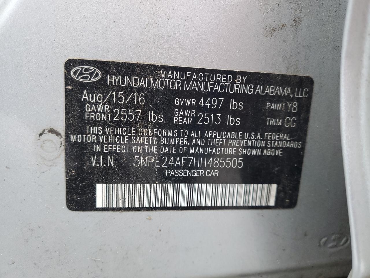 2017 Hyundai Sonata - Image 12