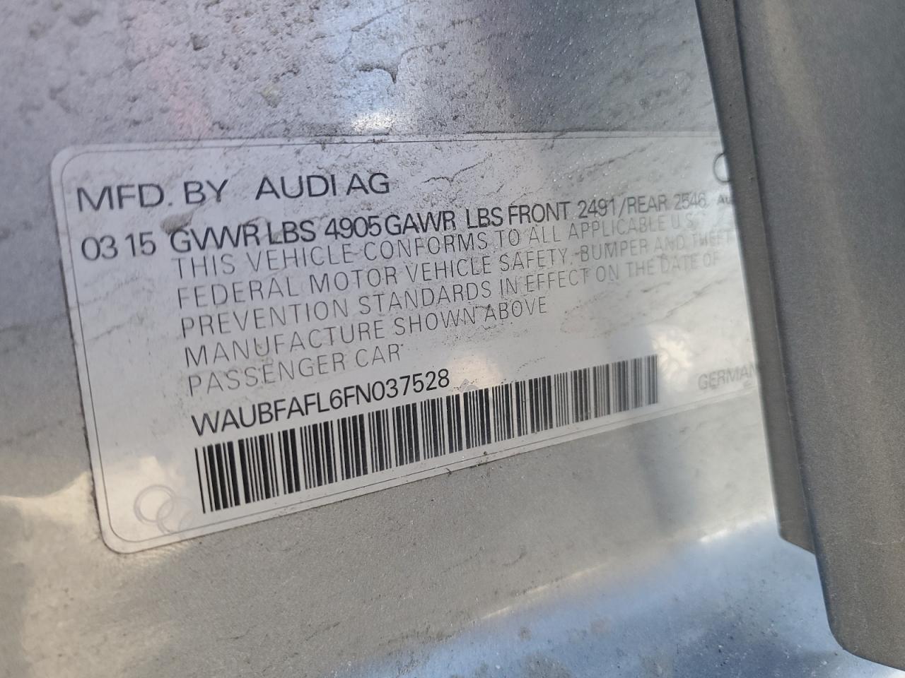2015 Audi A4 - Image 12