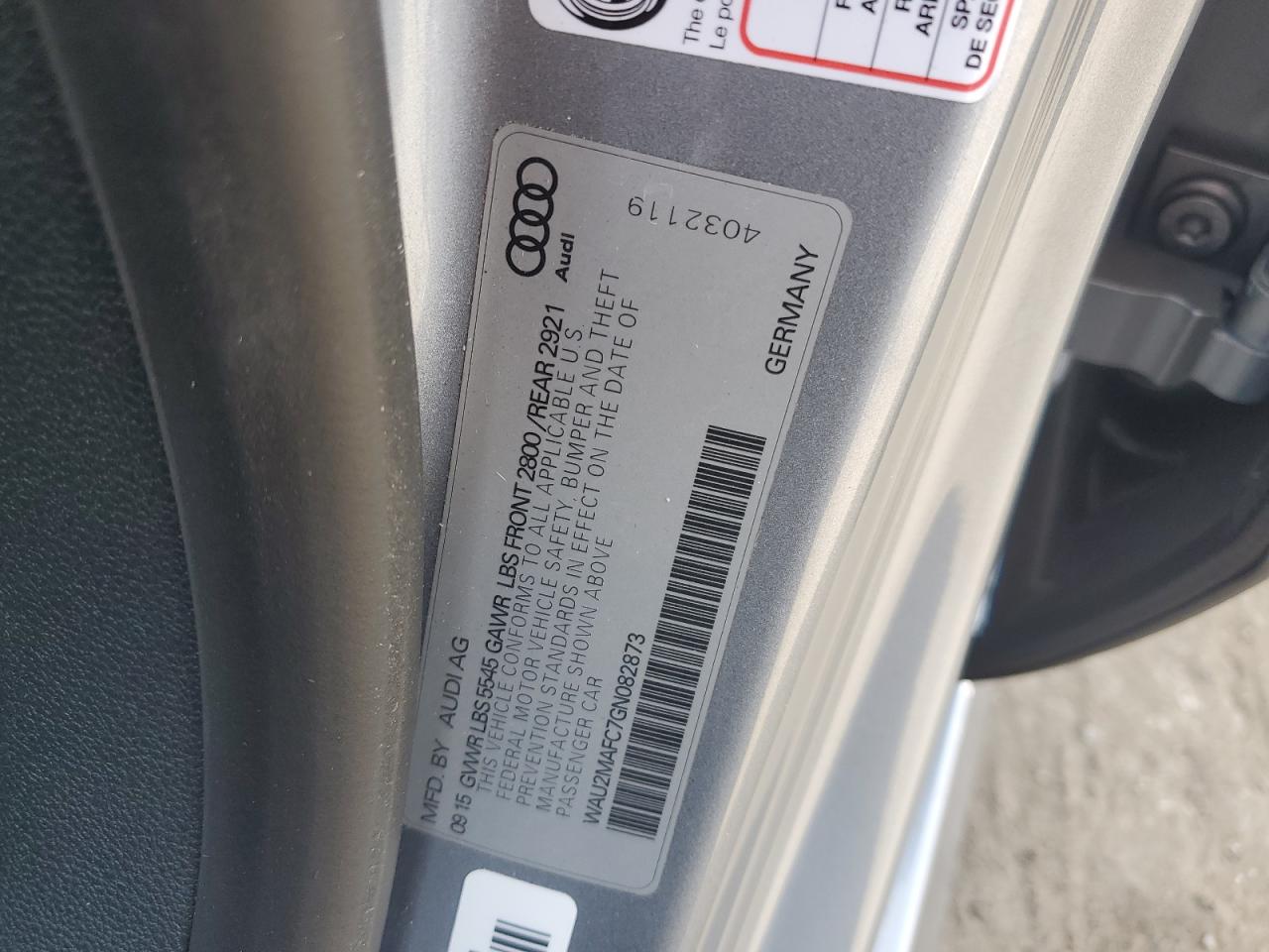 2016 Audi A7 - Image 12