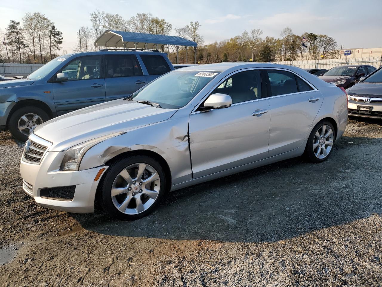 2013 Cadillac Ats Luxury იყიდება Spartanburg-ში, SC - Front End