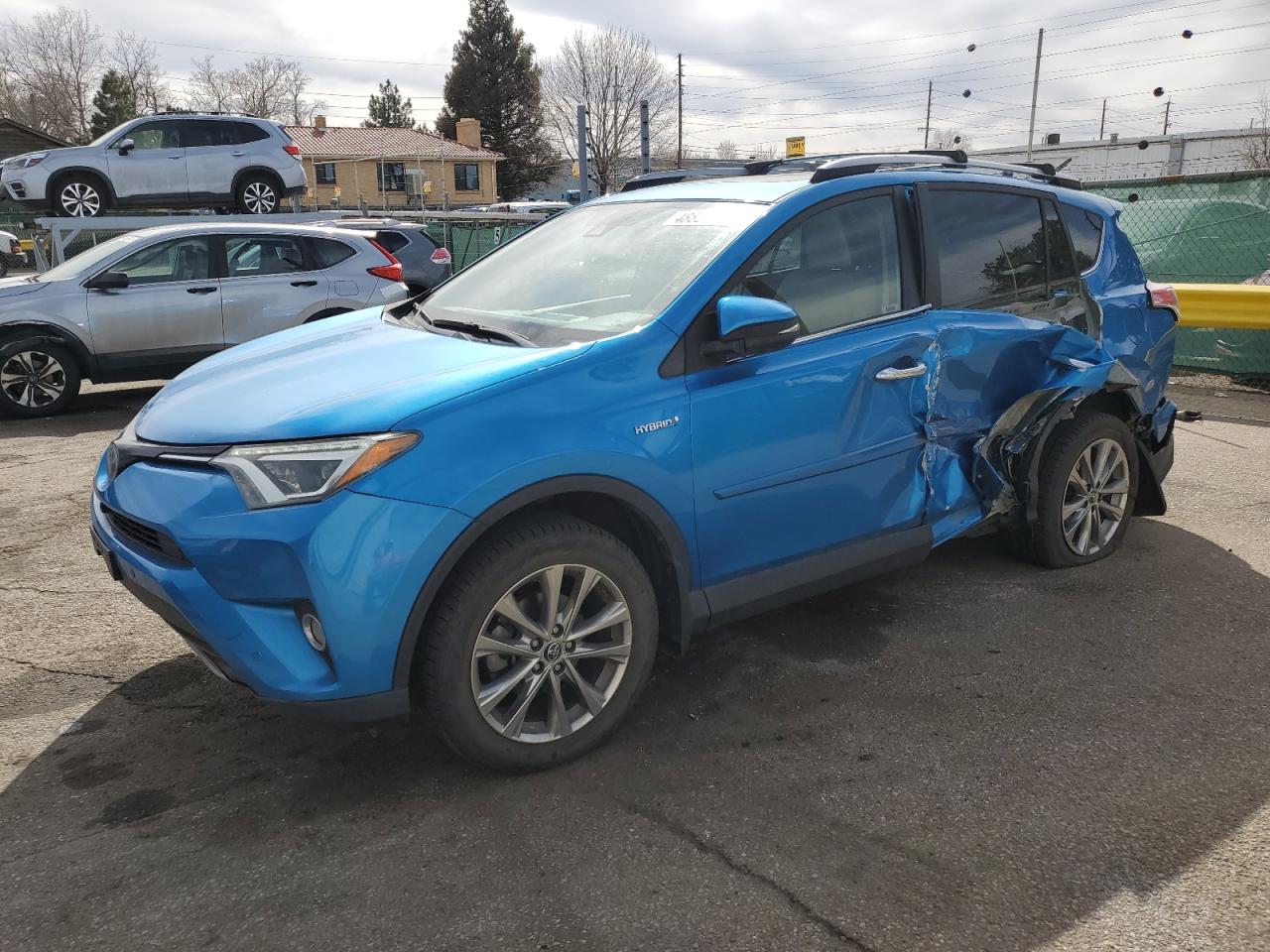 2017 Toyota Rav4 Hv Limited for Sale in Denver, CO - Side