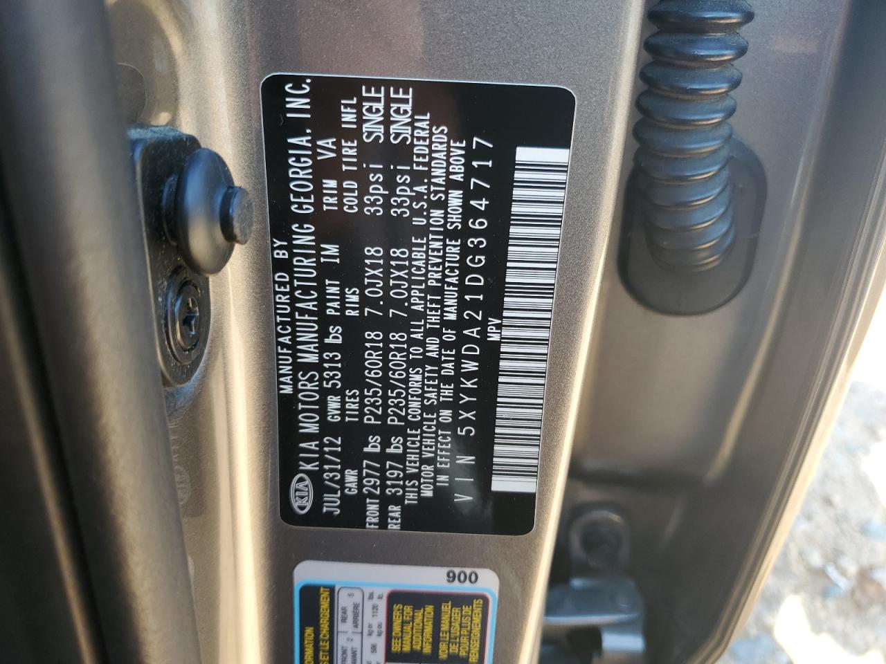 2013 Kia Sorento - Image 15