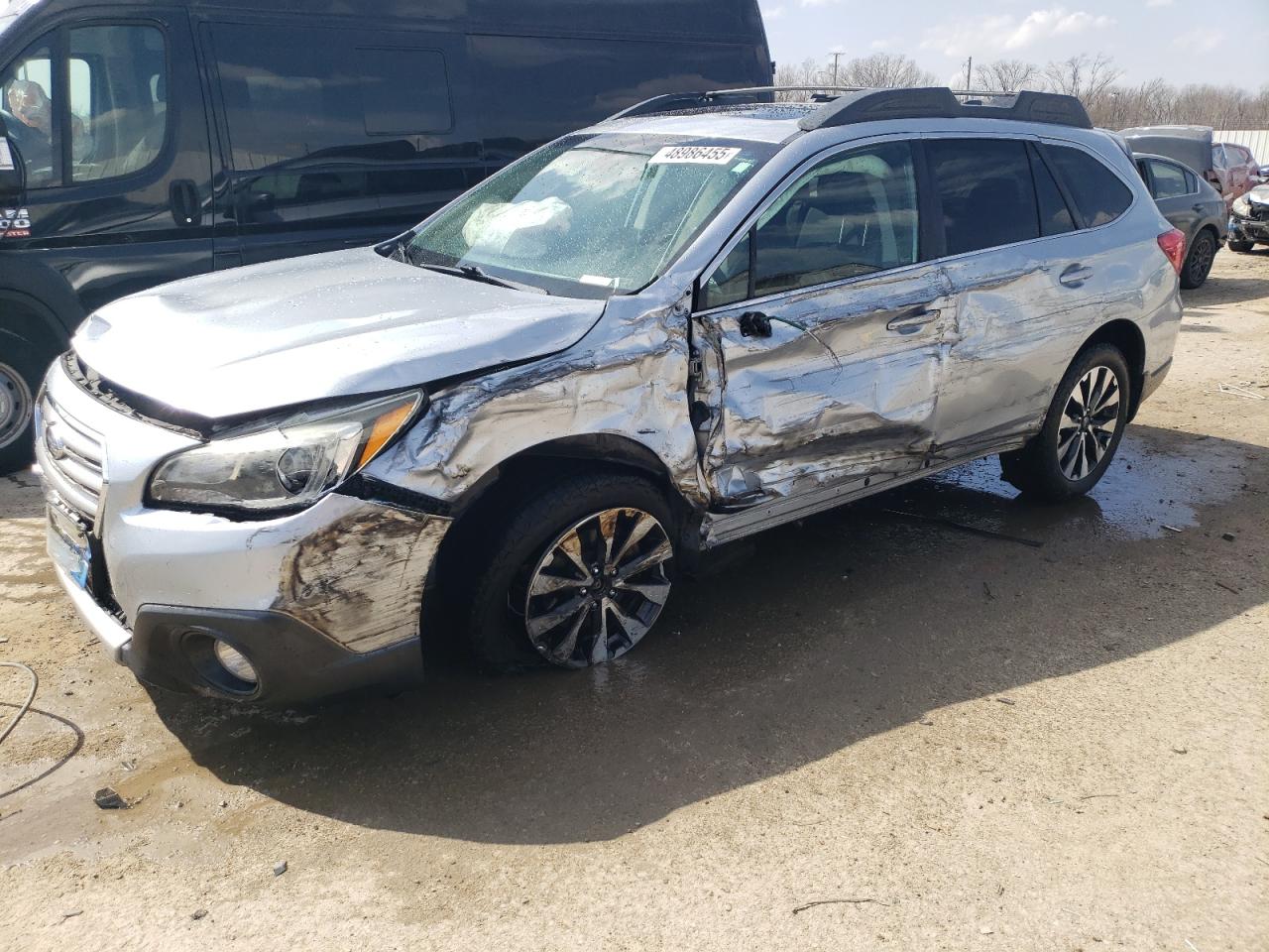 2017 Subaru Outback 2.5I Limited продається в Louisville, KY - Side