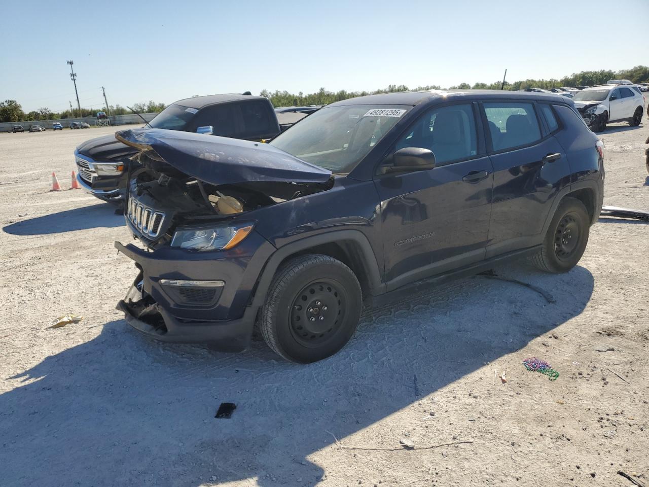 2019 Jeep Compass Sport de vânzare în Arcadia, FL - Front End
