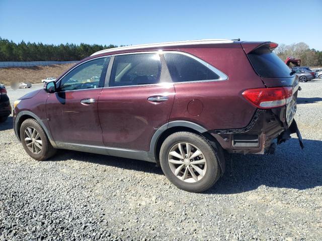  KIA SORENTO 2018 Bordowy