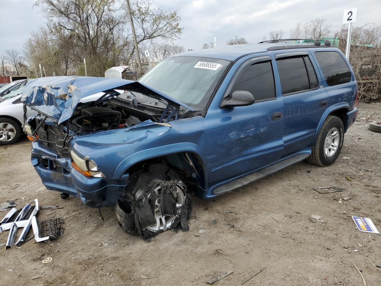 2002 Dodge Durango Slt იყიდება Baltimore-ში, MD - Front End