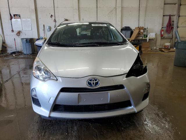  TOYOTA PRIUS 2012 Серебристый