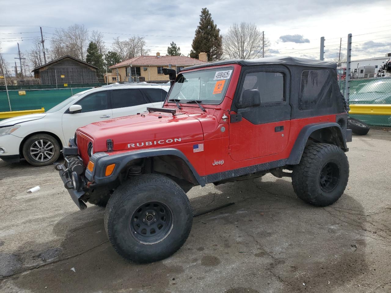 2004 Jeep Wrangler / Tj Rubicon en Venta en Denver, CO - Biohazard/Chemical