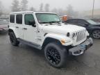 2022 Jeep Wrangler Unlimited Sahara 4Xe იყიდება Exeter-ში, RI - Side
