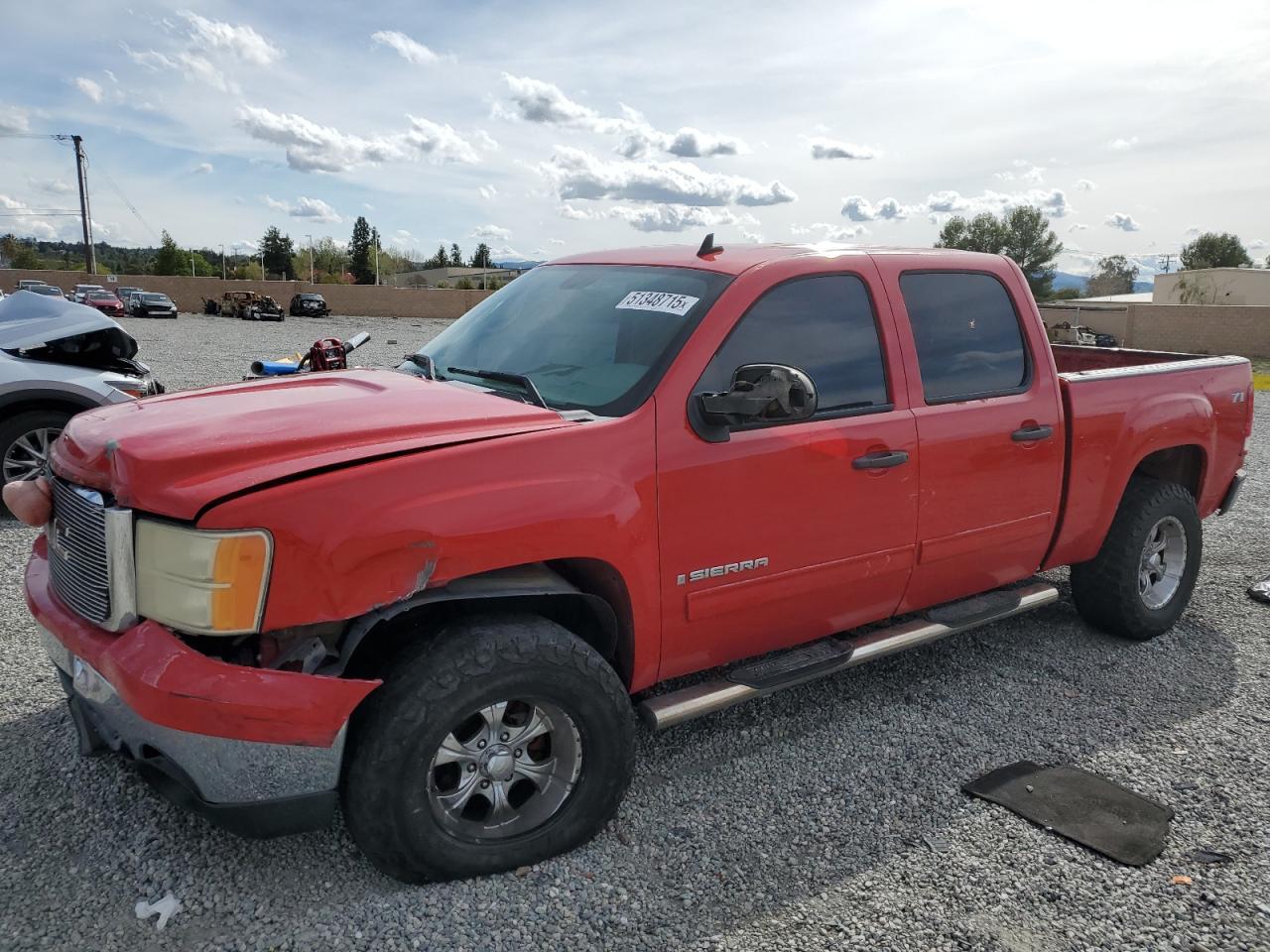 2008 Gmc Sierra K1500 na sprzedaż w Mentone, CA - Front End