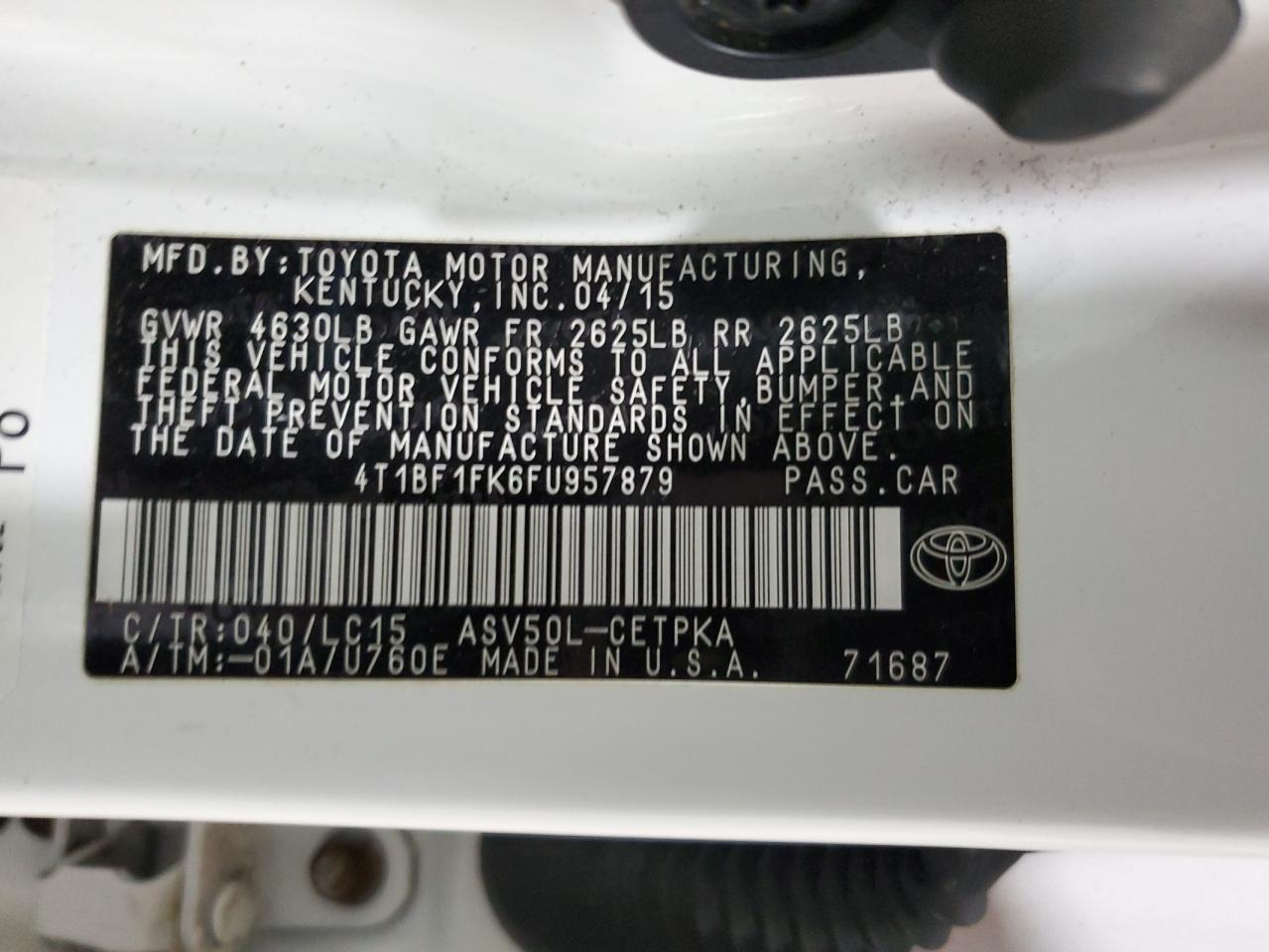 2015 Toyota Camry - Image 13