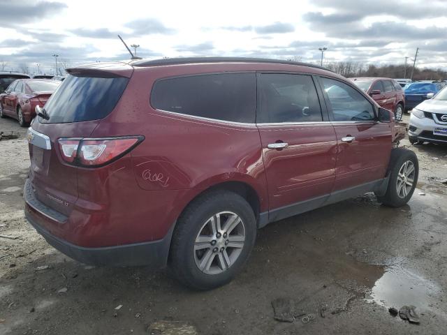  CHEVROLET TRAVERSE 2015 Czerwony